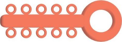 Mini Ligature O - Ties Coral - PK/1000
