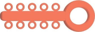 Mini Ligatur-O-Ties Koralle – VE/1000 – IOS International Orthodontic Services, Ketten