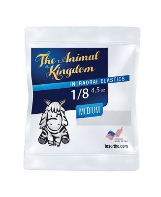 Élastique intra-oral en latex médium 1/8 - PK/50 – IOS International Orthodontic Services, Elastic Ligatures & Chains