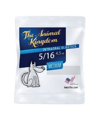 Élastique intra-oral en latex médium 5/16 - PK/50