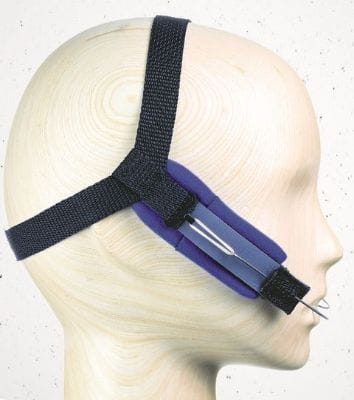J-Haken-Headgear – IOS International Orthodontic Services, Extraorale Geräte