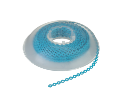 Power Chain Continuous Light Blue - Spool/15ft – IOS International Orthodontic Services, Chains
