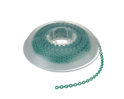 Power Chain Long Sparkle Green - Spule/15ft