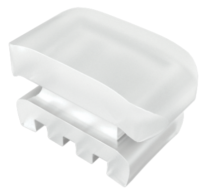 Boutons céramiques rectangulaires — PK/10