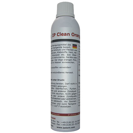 IP Orange Solvent – IP Dental Division GmbH, Instrument Cleaning Solutions