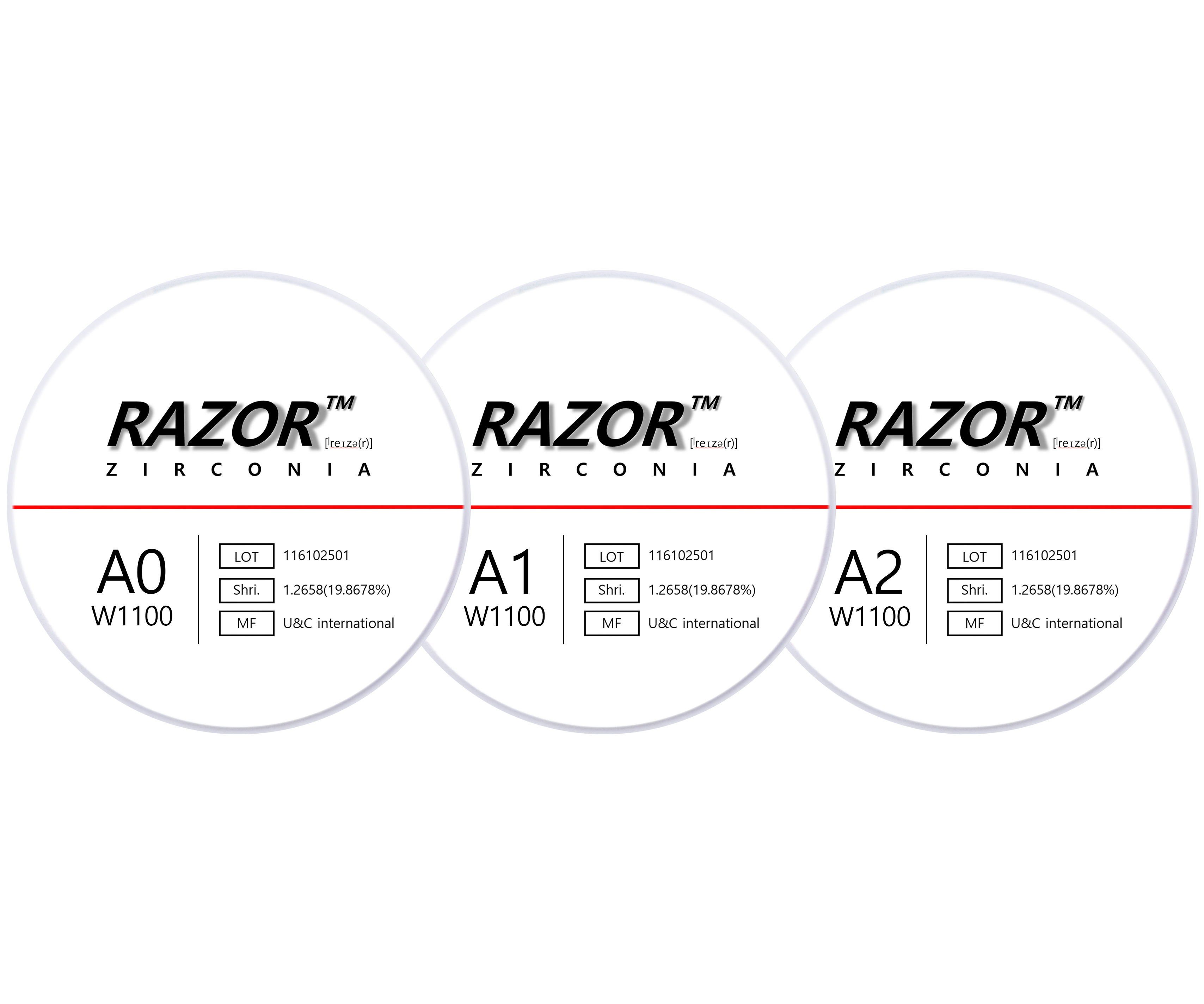 Zirconia Discs – IZEN IMPLANT CO., LTD., Milling Discs & Pucks