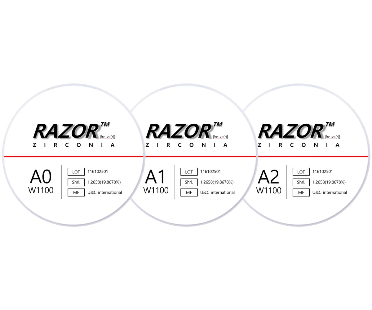 Zirconia Discs – IZEN IMPLANT CO., LTD., Ronden