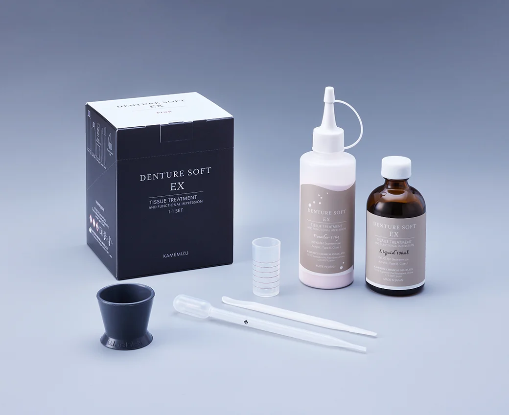 Short-term Elastic Denture Reline Material Denture Soft Ex