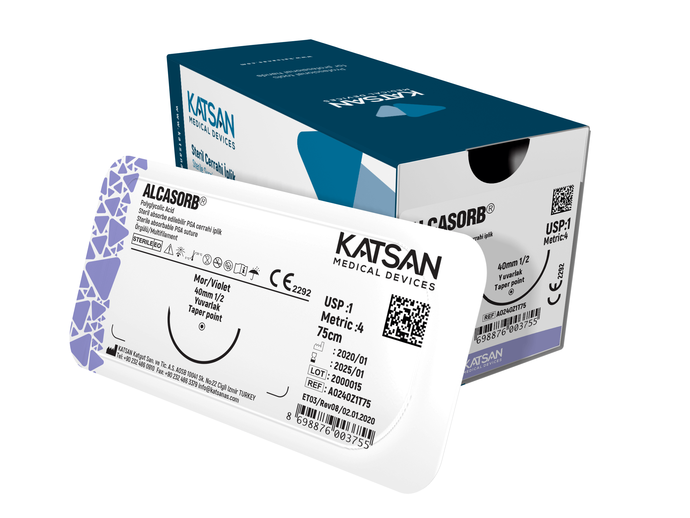 Emilebilen Sütürler – KATSAN MEDICAL DEVICES, Sutures & Needles