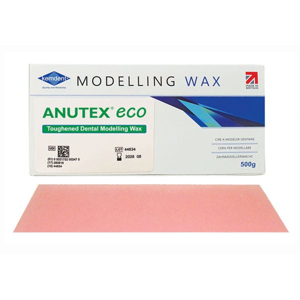 Anutex Eco Modelling Wax Pink 500g – Associated Dental Products Limited Kemdent, Waxes