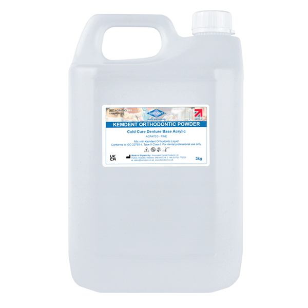 Orthodontic Acrylic – Associated Dental Products Limited Kemdent, Orthodontic Resins