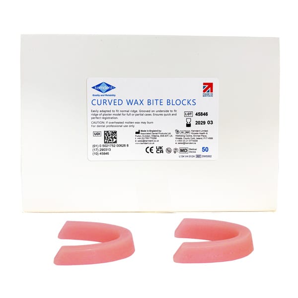 Wax Bite Blocks Curved