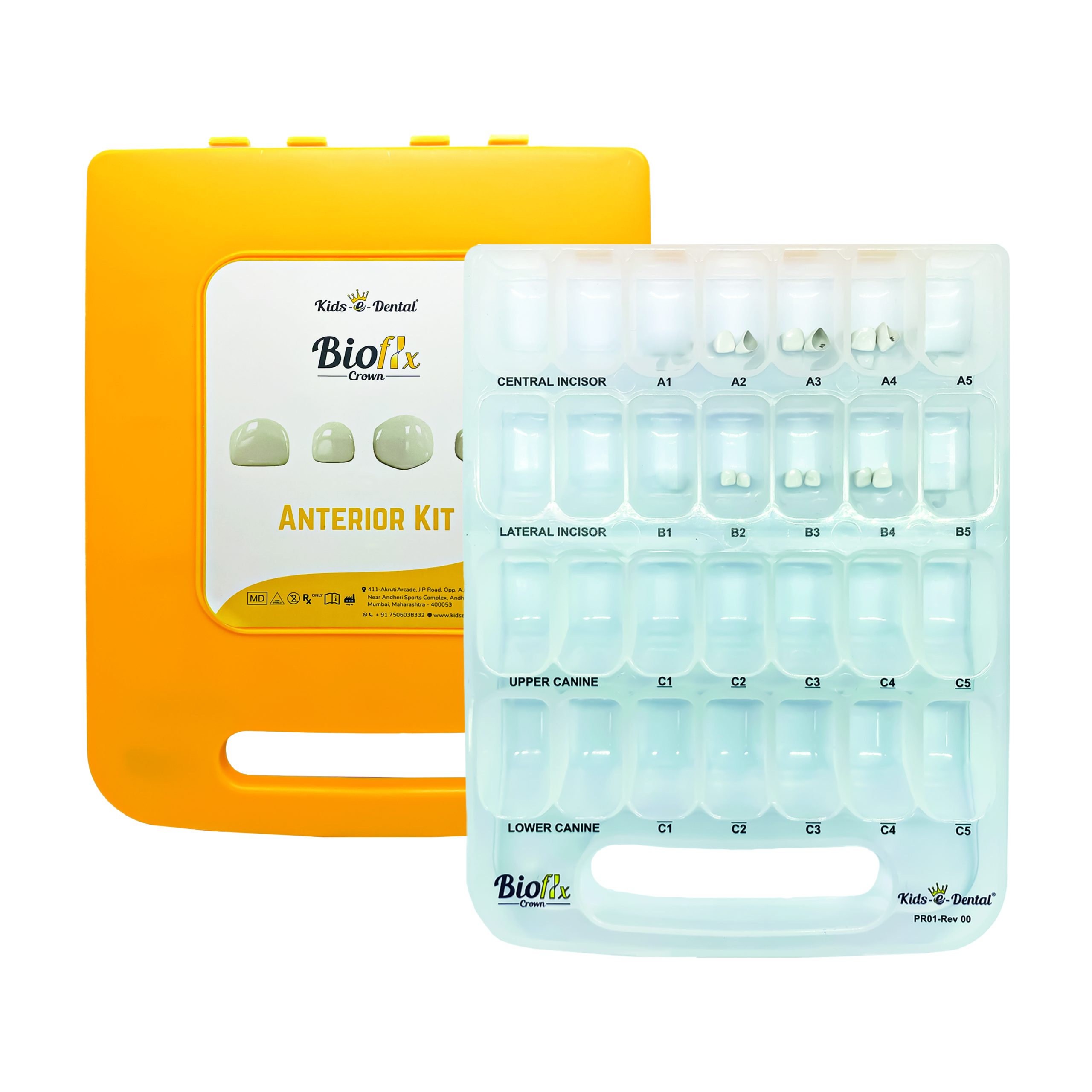 Bioflx Kit de démarrage incisives centrales et latérales antérieures