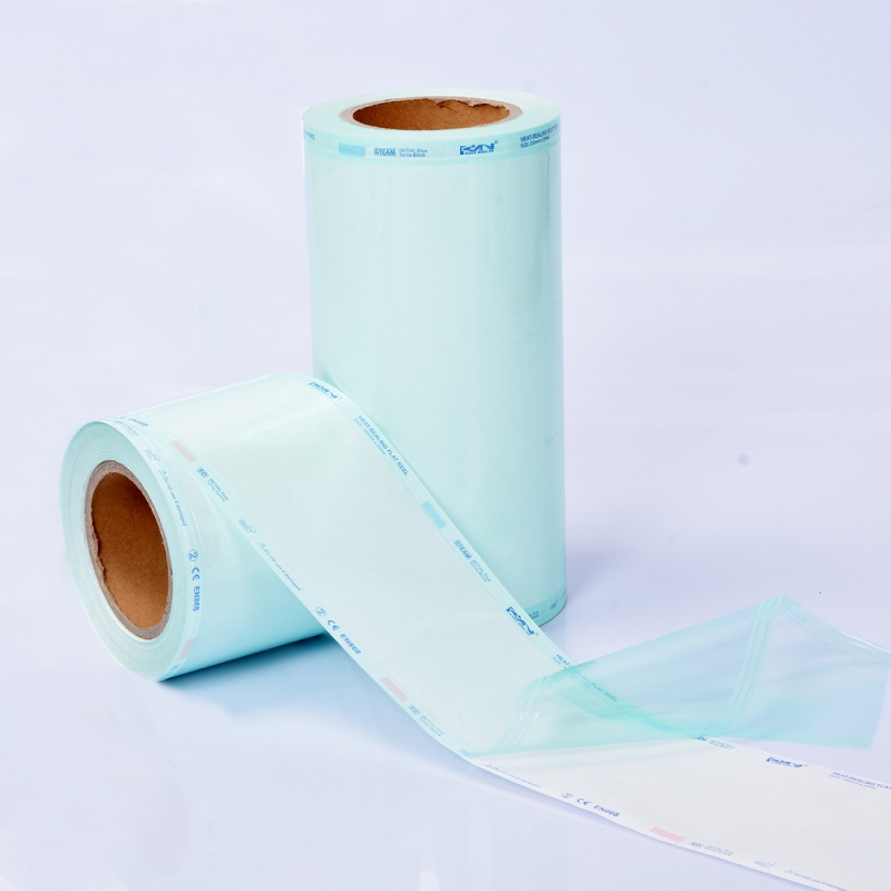 Heat-sealing sterilization flat reels (pouches)