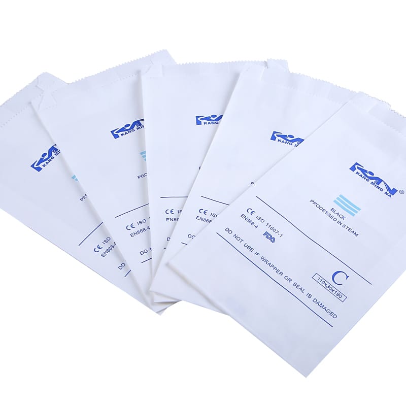 Sterilization Paper Paper Bags Gusseted – Anqing Kangmingna Packaging Co.,Ltd, Sterilisationsschläuche und -beutel