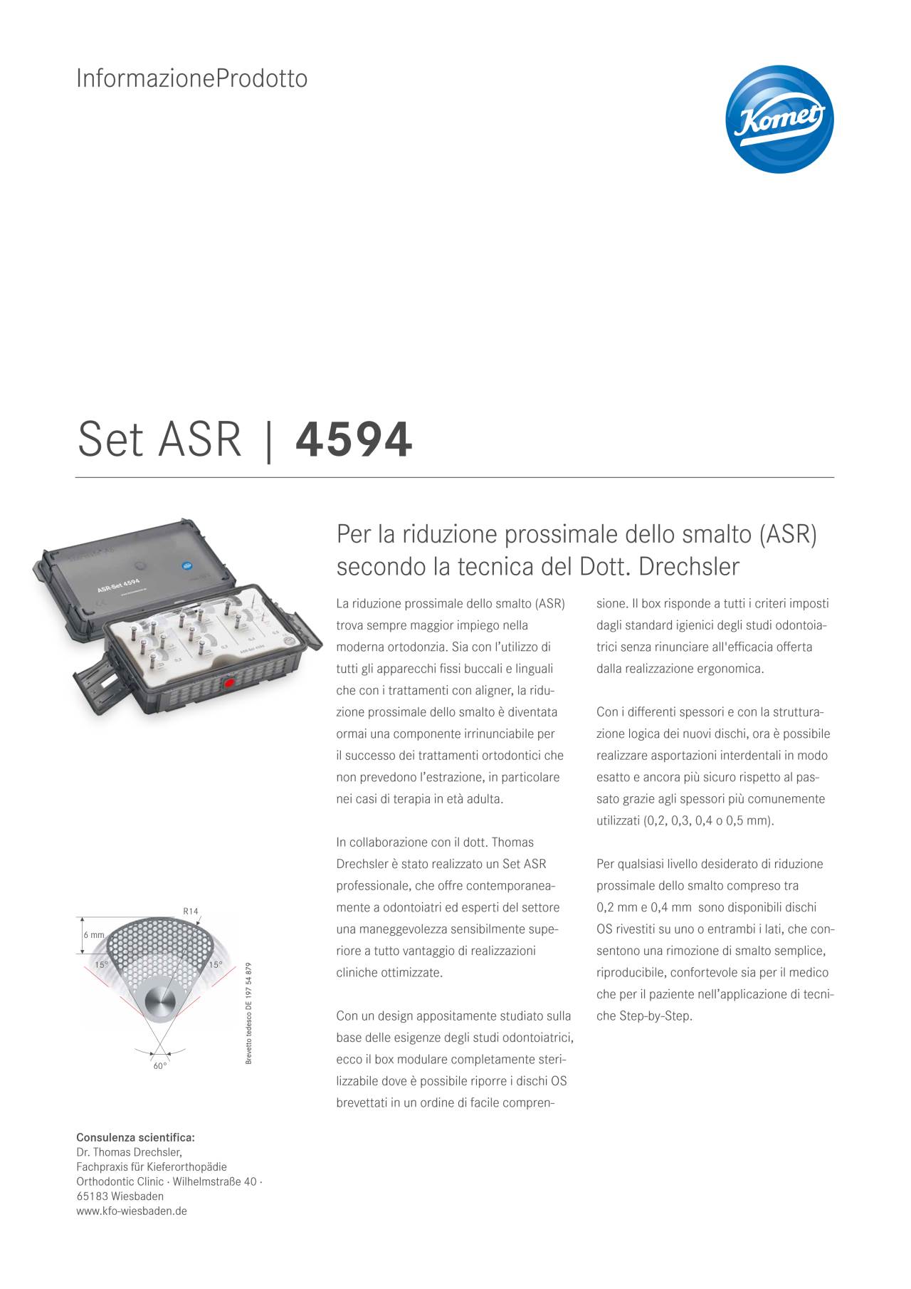 PI | ASR-Set 4594 – Komet Dental, Diamond Discs