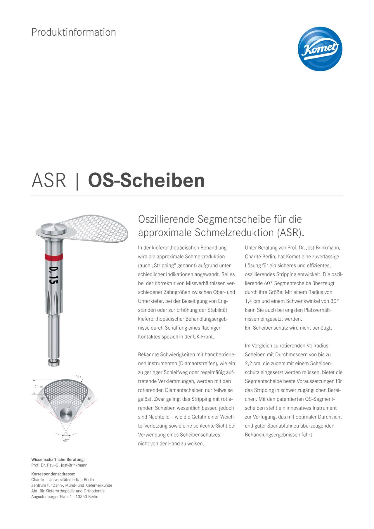PI | OS-Scheiben – Komet Dental, Diamond Discs