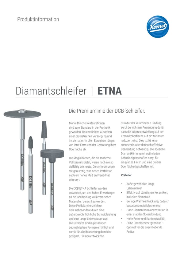 PI | Diamantschleifer ETNA