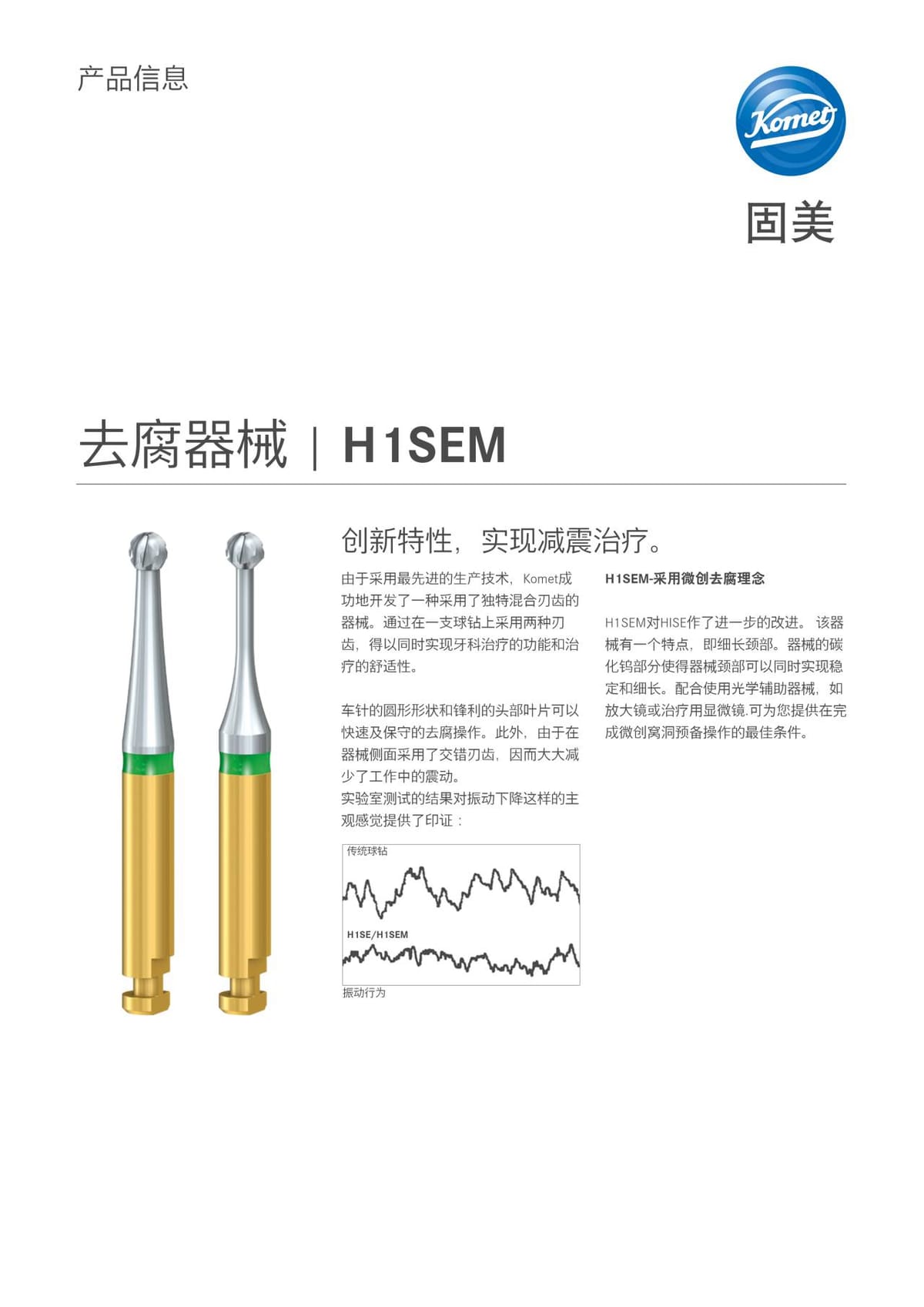 PI | H1SEM – Komet Dental, Wurzelkanalbohrer Giromatic