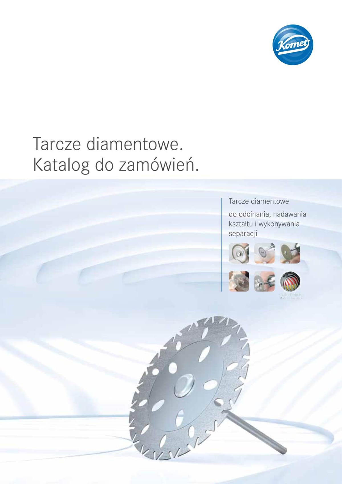 Tarcze | diamentowe – Komet Dental, Diamond and Separating Discs