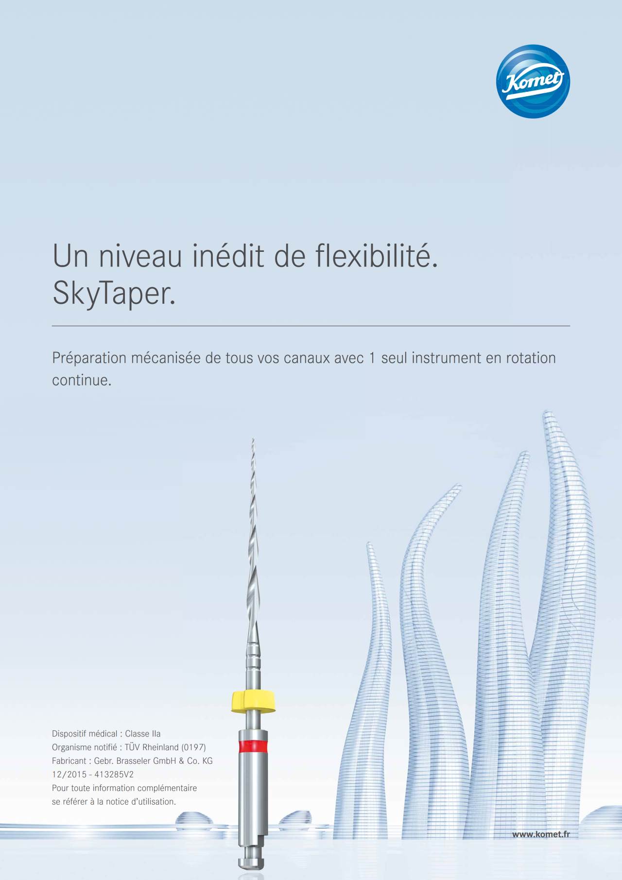 Fiche produit | SkyTaper – Komet Dental, Rotary Files & Reamers