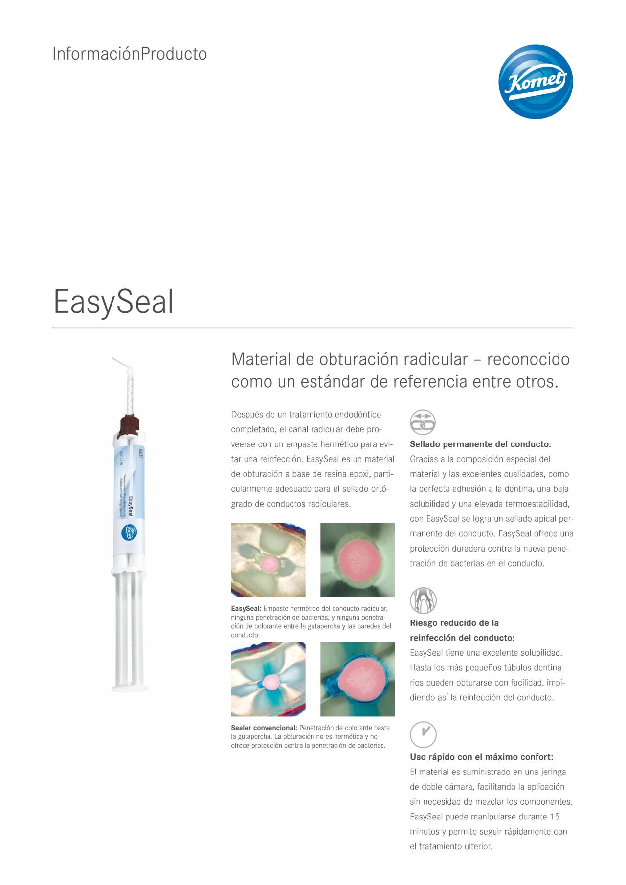 PI | EasySeal – Komet Dental, Root Canal Sealers & Cements