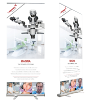 Exhibition pack, banner Magna, 205 x 85 cm – Labomed Europe b.v.