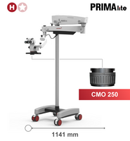 PRIMA lite, floor mount, CMO 250 mm – Labomed Europe b.v., Loupes & Headlamps