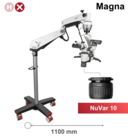 Magna DNT microscoop met vloerstatief, NuVar 10 – Labomed Europe b.v., Loupes & Headlamps