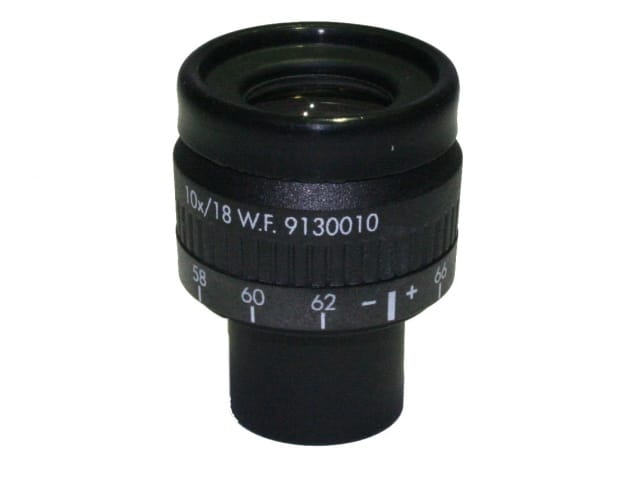 10x/18mm focusseerbaar Widefield oculair met instelbare oogschelp – Labomed Europe b.v., Loupes and Microscopes