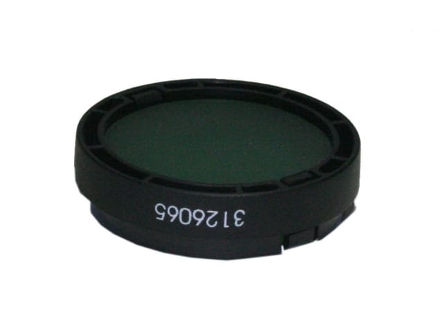 Groen filter  32mm, gemonteerd – Labomed Europe b.v., Equipment
