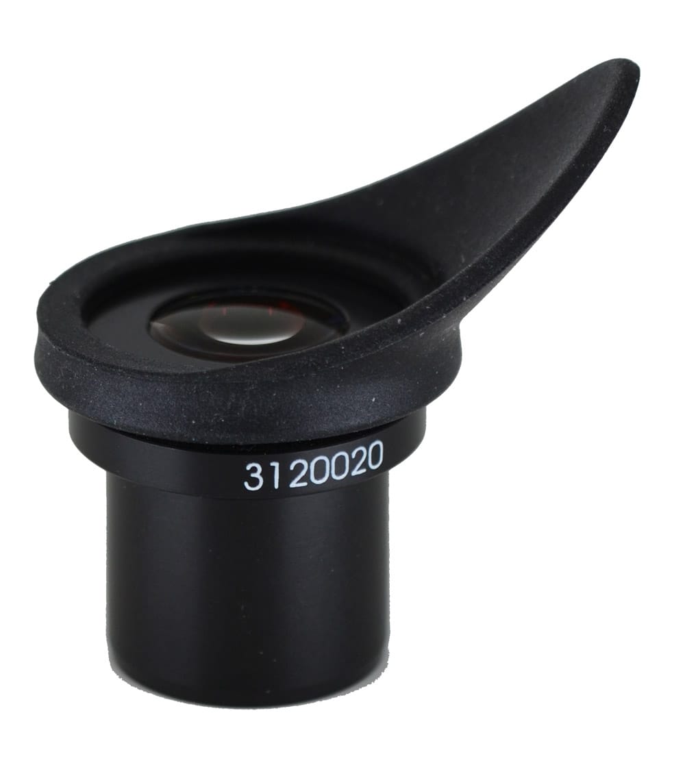 20x/12mm wide field eyepiece, non-focusable, with foldable eye guard – Labomed Europe b.v., Loupes and Microscopes