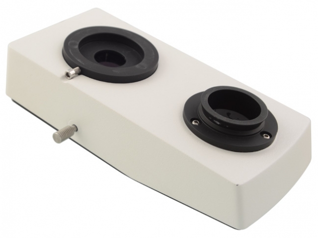 Trinocular bridge for using photo adapters and iVu camera module series – Labomed Europe b.v., Loupes & Headlamps