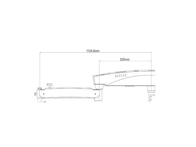 Swivel- and suspension arm, long – Labomed Europe b.v., Lupenbrillen und Mikroskope
