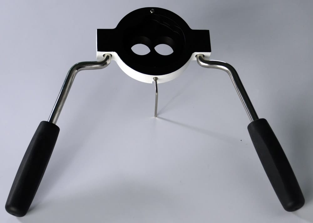 Double handle for mounting on the magnichanger, GN – Labomed Europe b.v., Loupes and Microscopes
