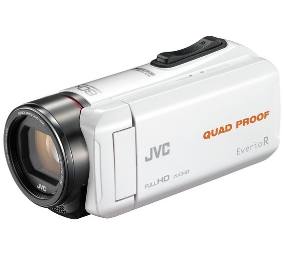 JVC GZ-R435 videocamera Wit – Labomed Europe b.v.