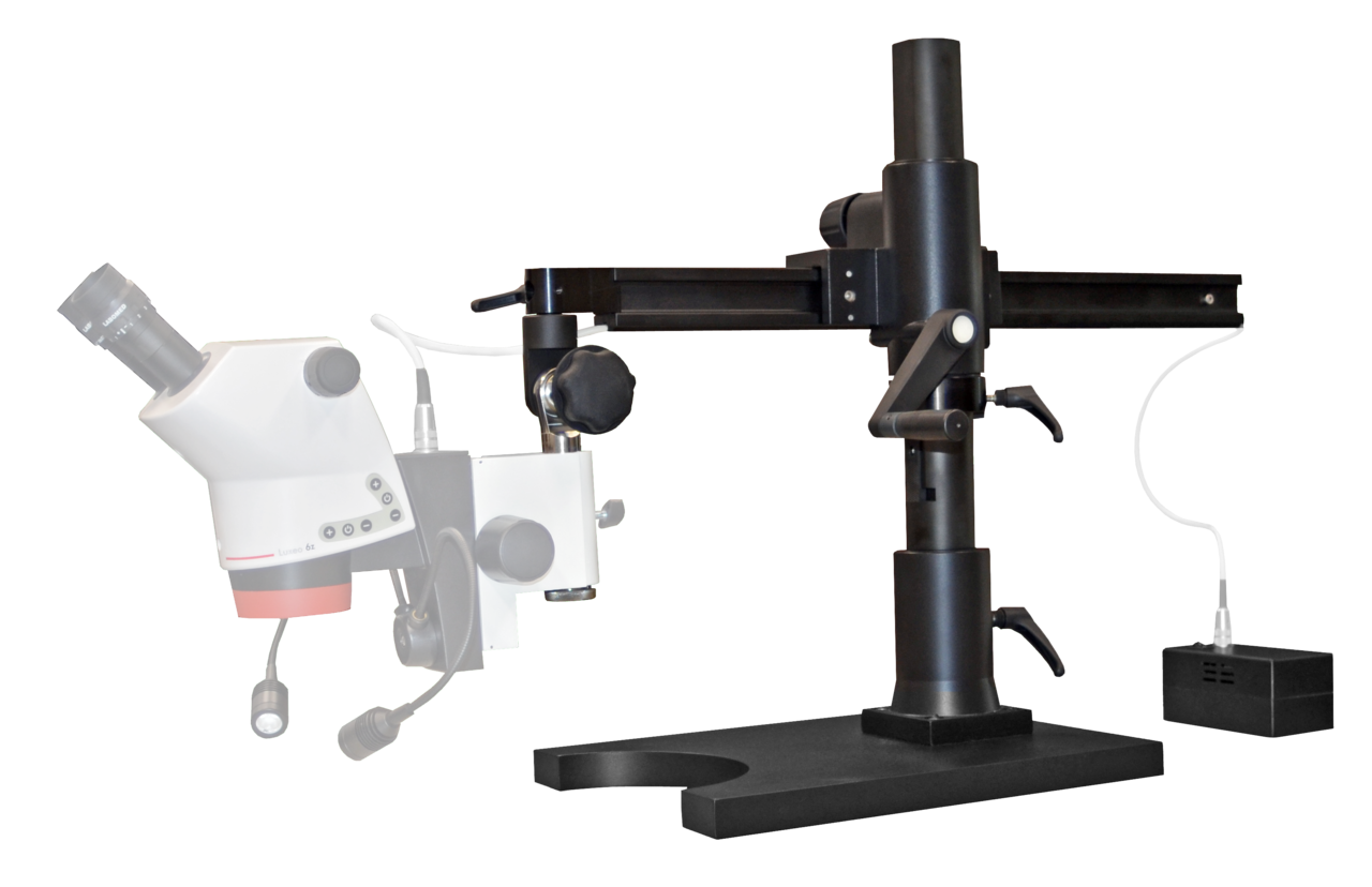 Luxeo 6Z Binocular - Heavy Duty Swing Arm Stand – Labomed Europe b.v., Loupes & Headlamps
