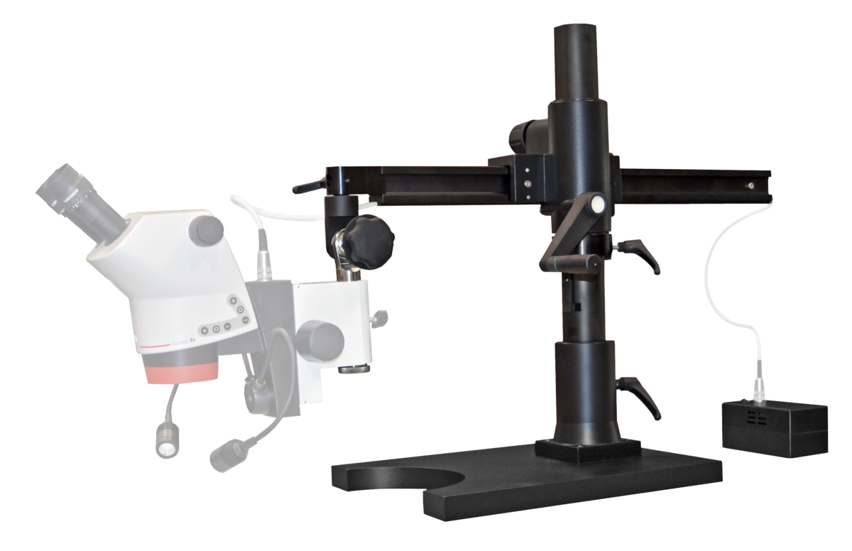 Luxeo 6Z Binocular - Heavy Duty Swing Arm Stand – Labomed Europe b.v., Lupenbrillen und Mikroskope