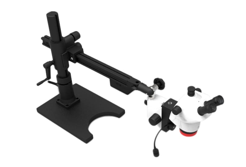Luxeo 6Z Trinocular - Heavy Duty Swing Arm Stand – Labomed Europe b.v., Loupes and Microscopes