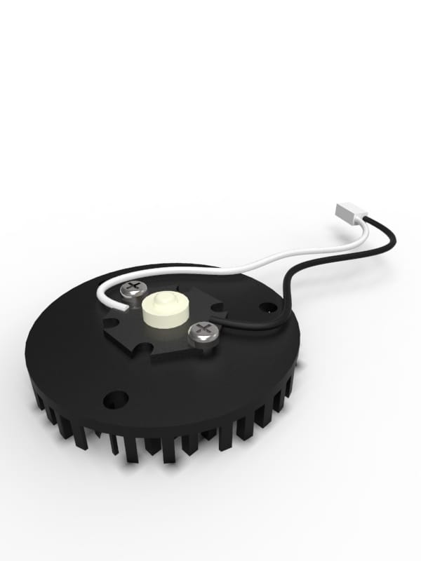 LED 3.4V / 1W mounted on heat sink – Labomed Europe b.v., Equipment