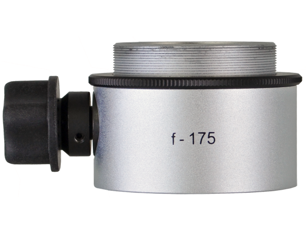 Objective lens WD=175mm with focusing mechanism and sterilizable cap