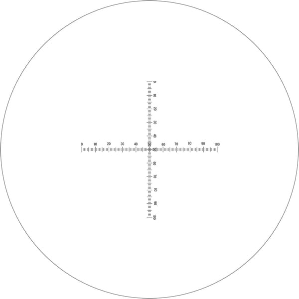 Micrometer reticule, 10mm