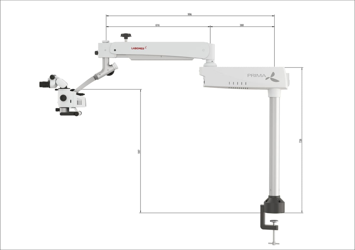 Prima Mu, Ergo, Training microscope – Labomed Europe b.v., Lupenbrillen und Mikroskope