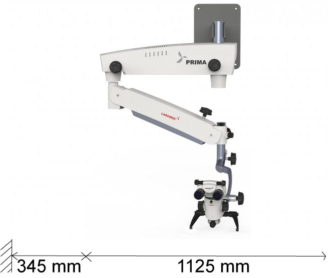 Prima DNT Operating large Wall mount – Labomed Europe b.v., Instruments et accessoires divers