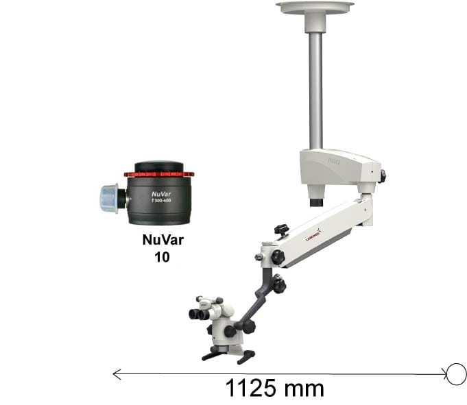 PRIMA DNT Ceiling mount, 5 step, NuVar 10 – Labomed Europe b.v., Instruments et accessoires divers