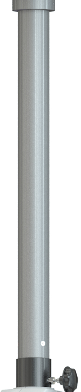 Magna Ceiling mount column only, 1350mm – Labomed Europe b.v., Practice Furniture