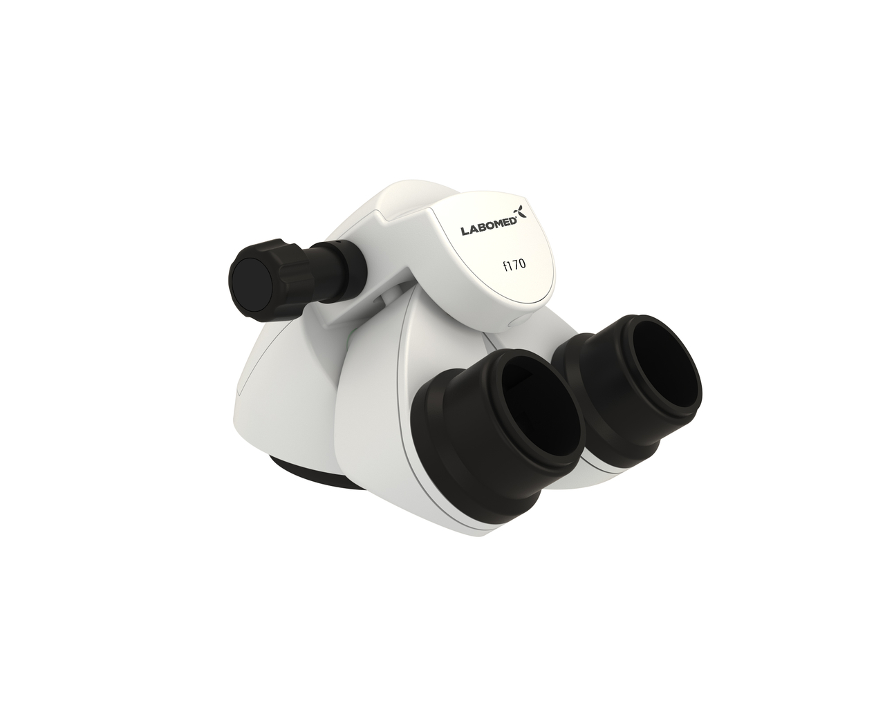 Binoculaire kop onder hoek met IPD – Labomed Europe b.v., Loupes & Headlamps