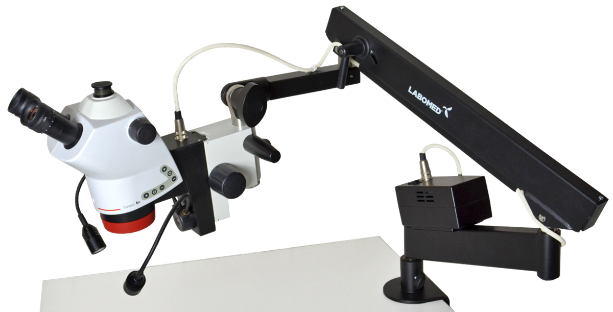 Luxeo 6Z Trinocular - Flex Arm Stand, 0,5 aux lens – Labomed Europe b.v., Geräte