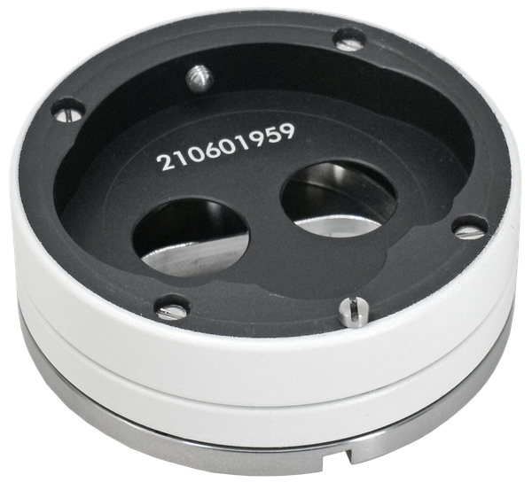 Roto Plate, allows the head to be tilted 20º L&R