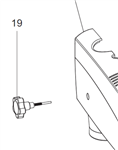Locking Knob Assembly – Labomed Europe b.v., Spare Parts